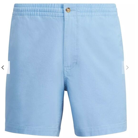 Polo Ralph Lauren Classic Fit Polo Drawstring Prepster Blue Lagoon 6” Shorts - Picture 4 of 8